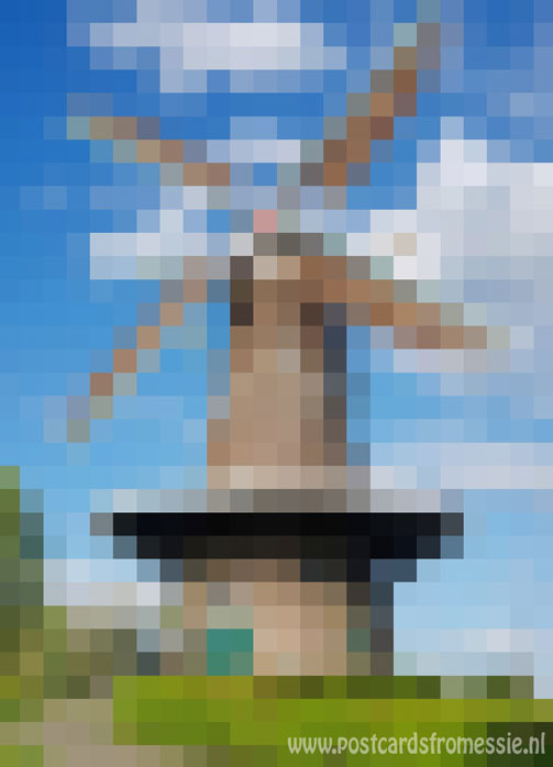 Pixel art - Windmill