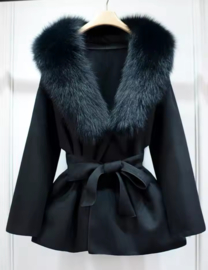 SHIELA COAT BLACK