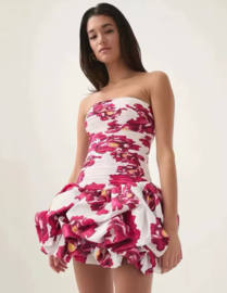 POPPIE DRESS PINK FLORAL