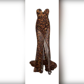 LEOPARD MAXI DRESS