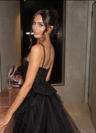 BLACK IRMA DRESS