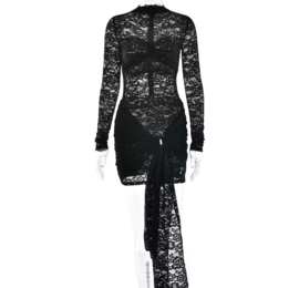 LACE BLACK DRESS