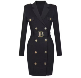 BLACK B MIDDLE DRESS