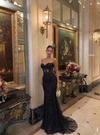 BLACK ILJA DRESS