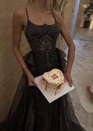 BLACK IRMA DRESS