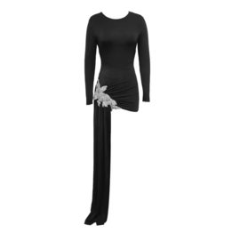 SELDA DRESS black