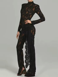 LACE JUMPSUIT