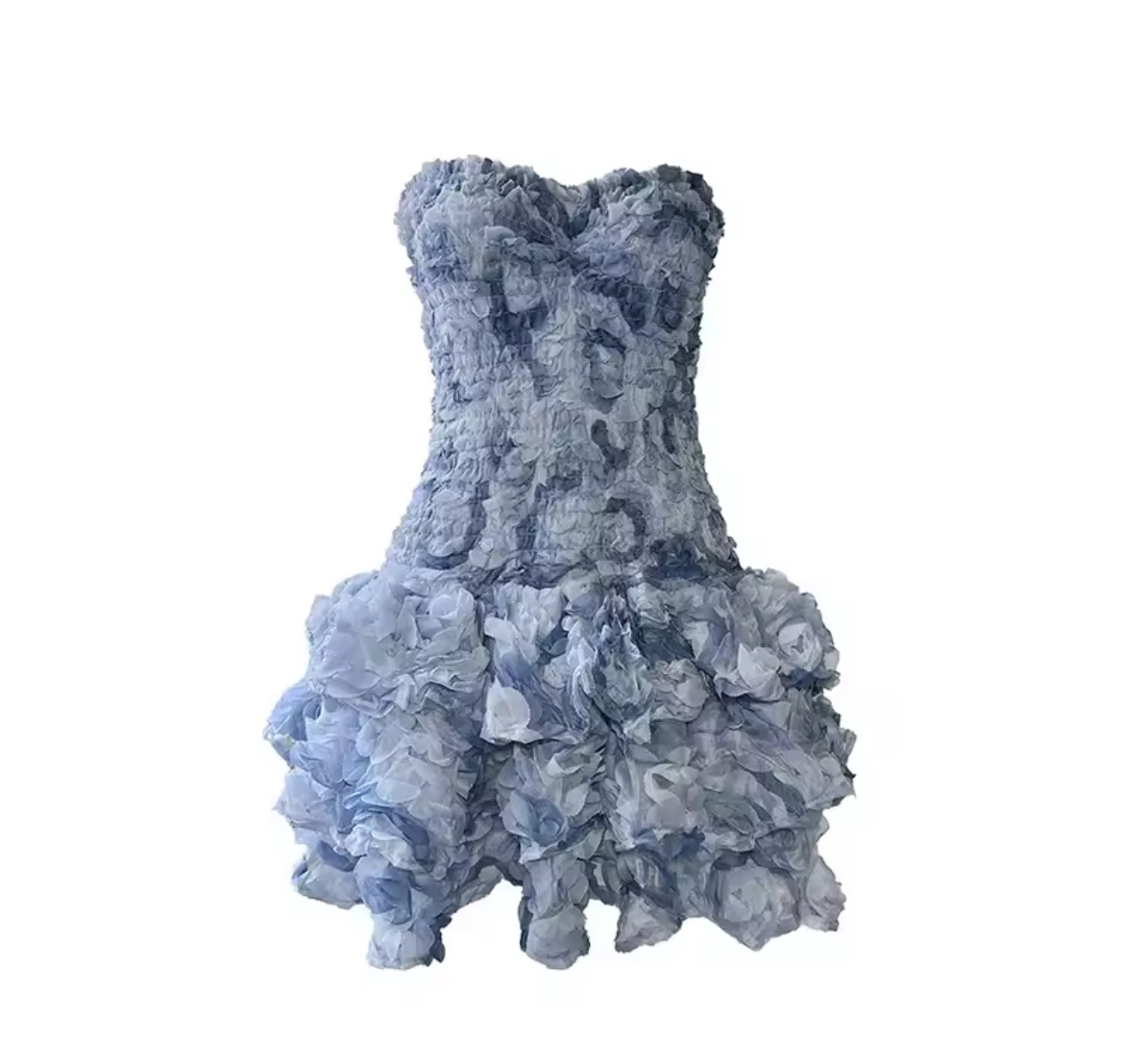 BLUE FLOWER DRESS