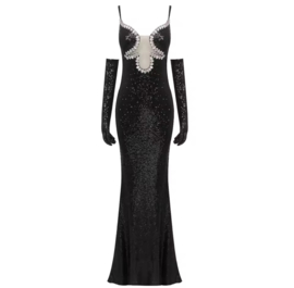 BLACK IMA DRESS