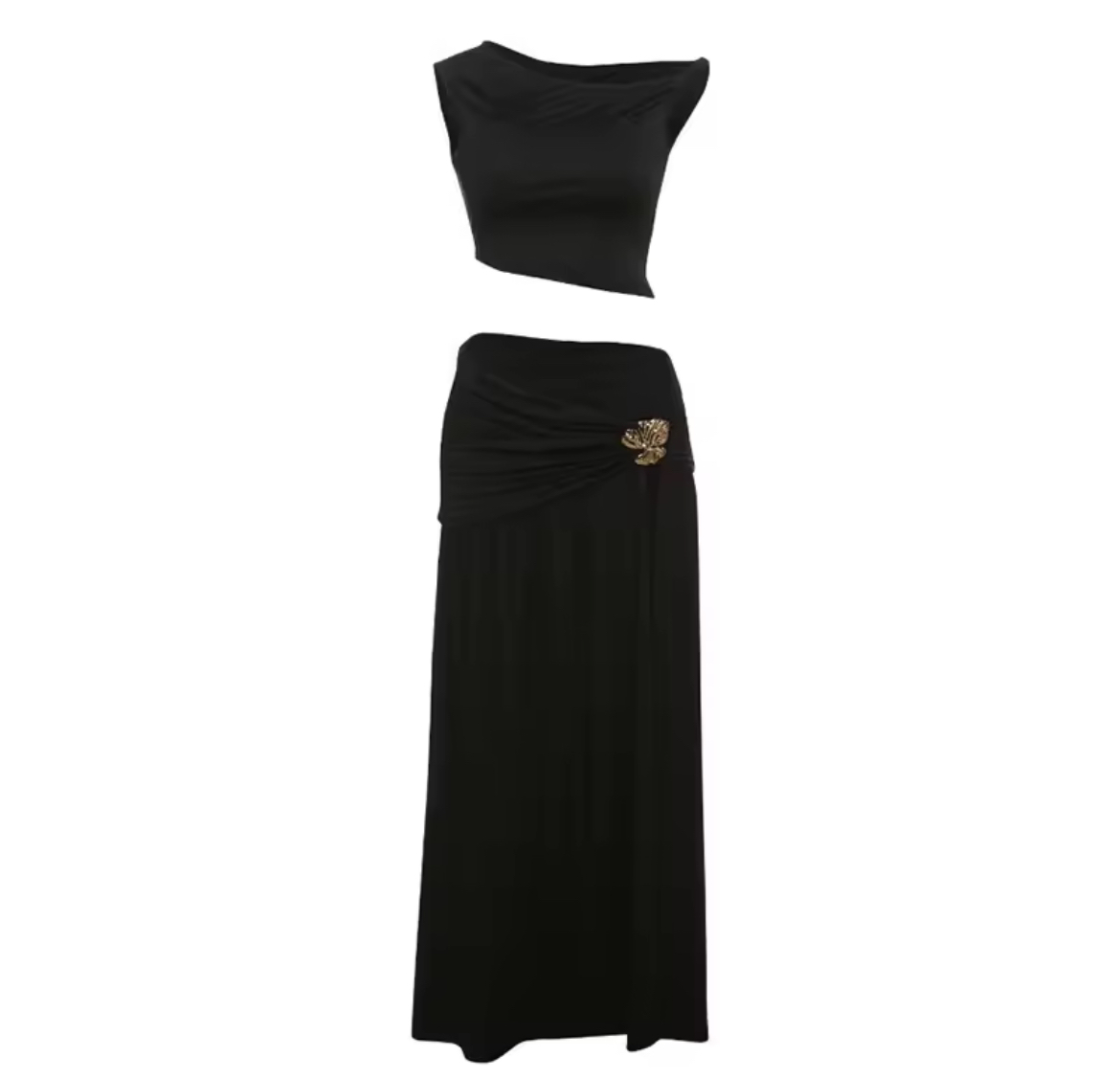 SYLVANA TWO PIECE BLACK