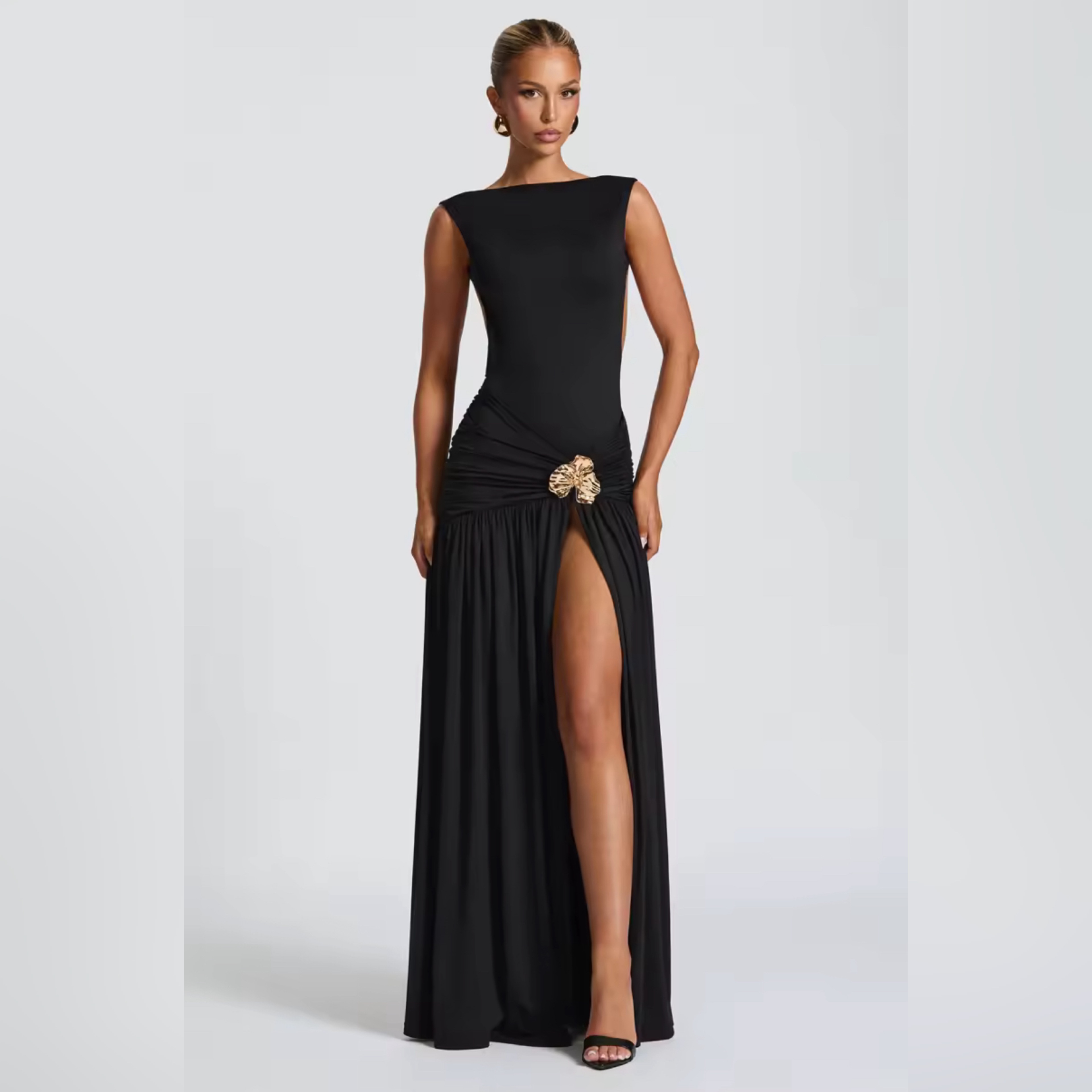 GIA DRESS ZWART