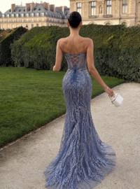 BLUE ILJA DRESS