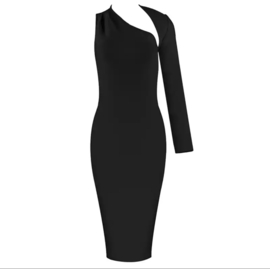 BLACK IZA DRESS