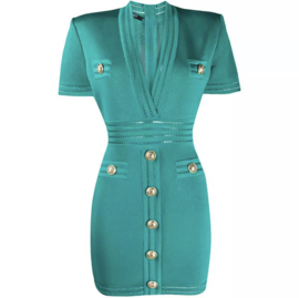 TURQUOISE JASMIN DRESS