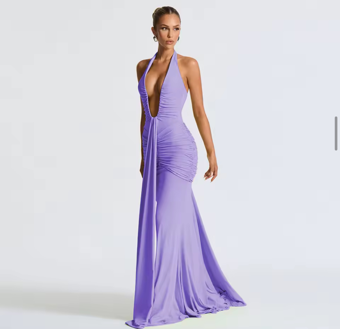 PURPLE MAXI DRESS