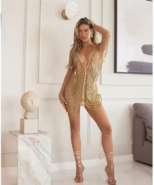 EXCLUSIVE GOLD DRESS