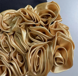GOLDEN FLOWER DRESS