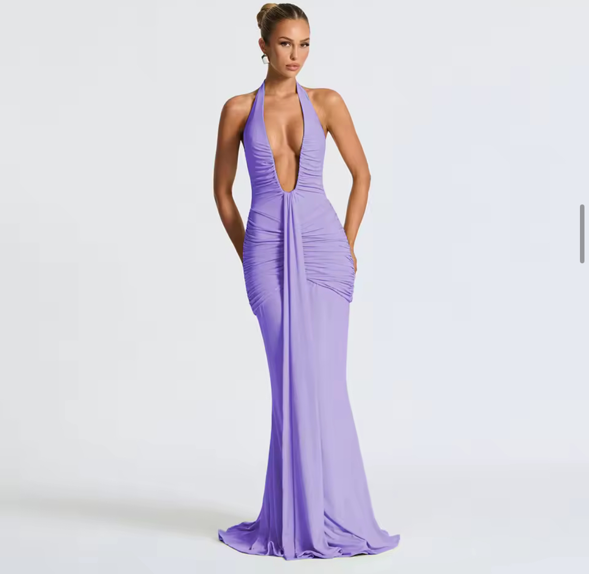 PURPLE MAXI DRESS
