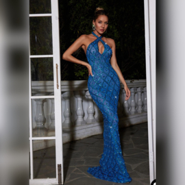 BLUE ICE DRESS