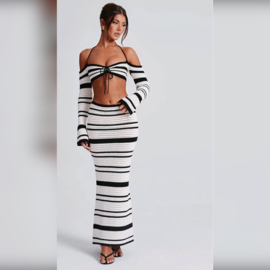 BLACK & WHITE TWO PIECE