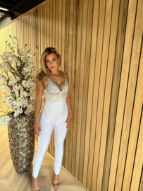 WHITE SAMANTHA JUMPSUIT