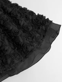 BLACK DESSY DRESS