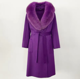 LONG SIERRA COAT VIOLET