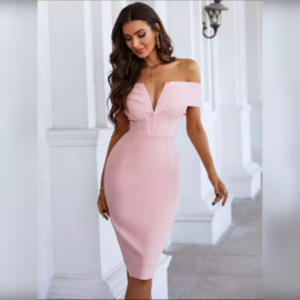 PINK SOPHIA DRESS