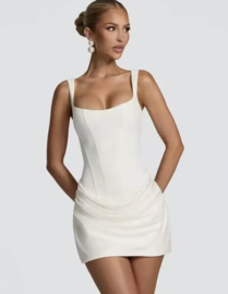 HOLLY DRESS WHITE