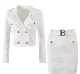 OLIVIA TWO PIECE WHITE