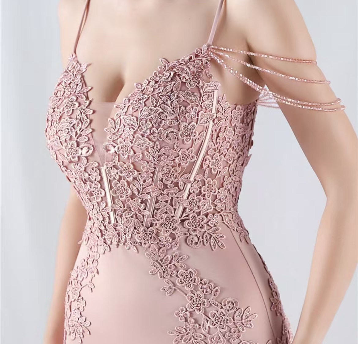 PINK GLORIA MAXI DRESS