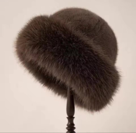 FURRY HAT BROWN