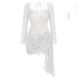 IRIS DRESS WHITE