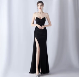 CHANCE BLACK MAXI DRESS