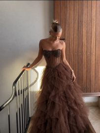 CHOCO POLLY DRESS