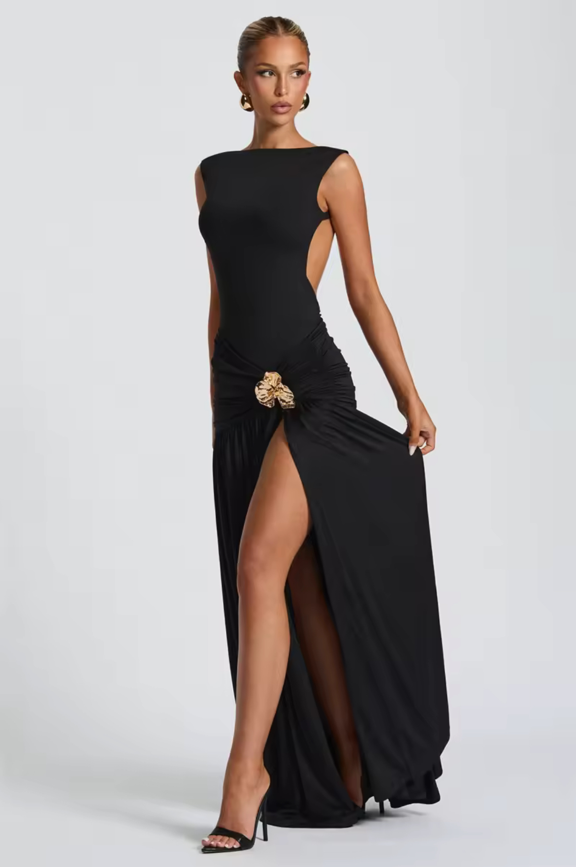 GIA DRESS ZWART