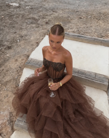 CHOCO POLLY DRESS