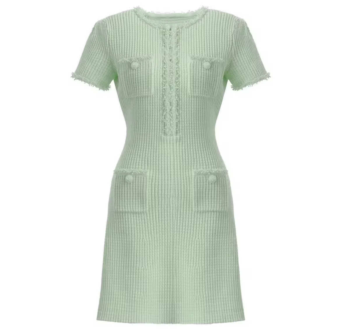 GREEN MAXIME DRESS