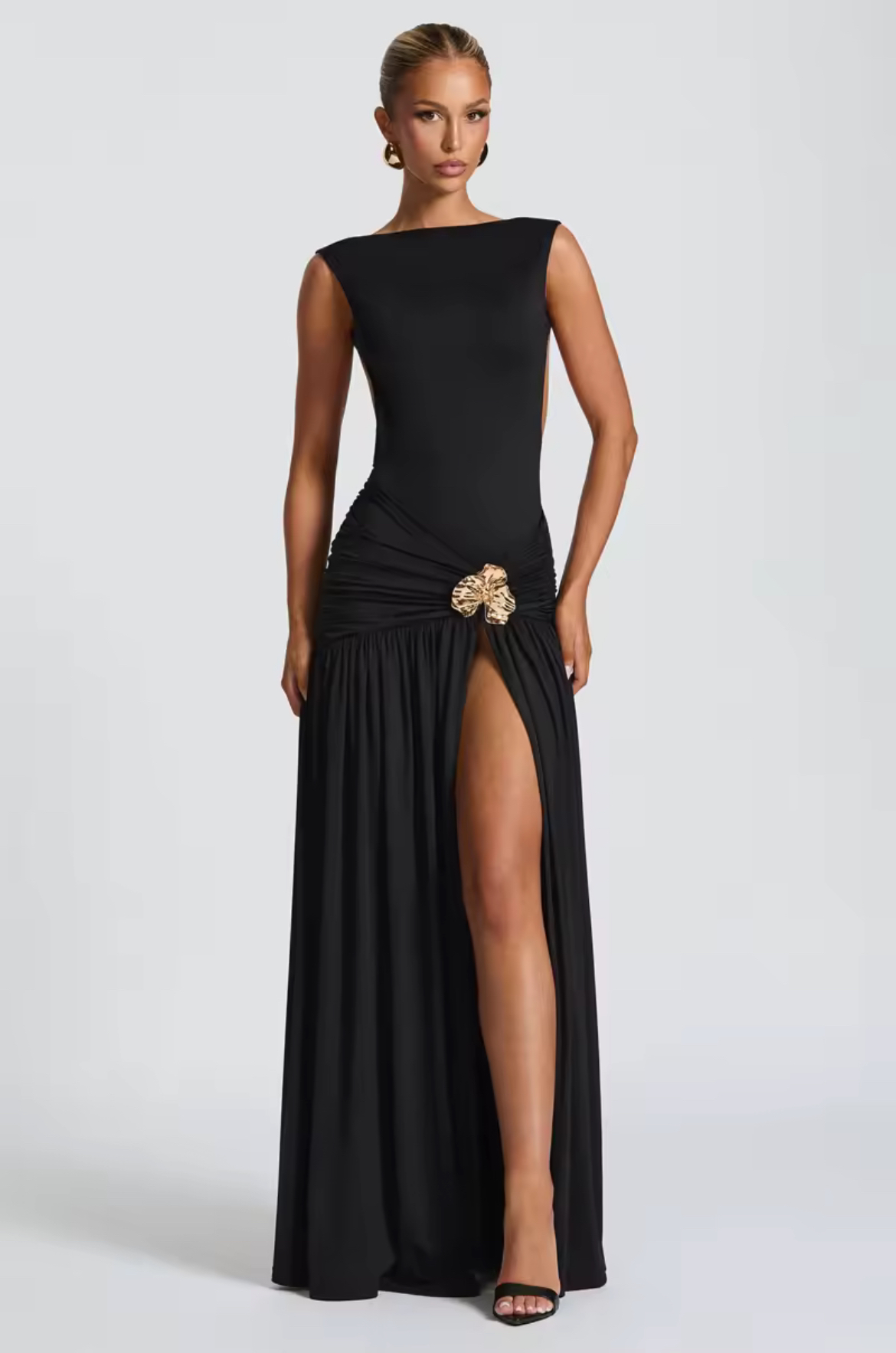 GIA DRESS ZWART