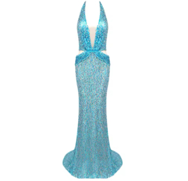 BLUE ILJA DRESS