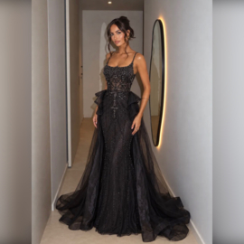 BLACK IRMA DRESS