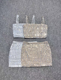 MIRROR TWO PIECE WHITE