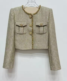 TWEET BEIGE DRESS & JACKET