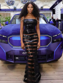 BLACK FENNA DRESS