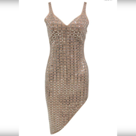 NUDE FENNA DRESS