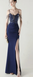 FREE BLUE MAXI DRESS
