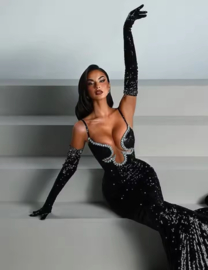 BLACK IMA DRESS