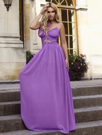 PURPLE SPRING DRESS