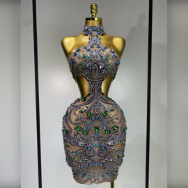 JULIE SEQUINED DRESS