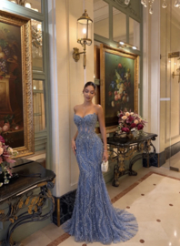 BLUE ILJA DRESS
